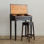 Pine Clerks desk and stool