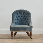 19th Century Slipper Chair in The Manner of Gillows