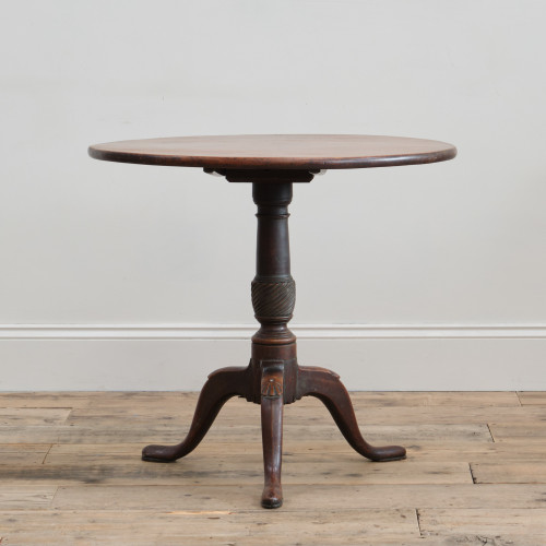 George III Mahogany Tilt Top Table