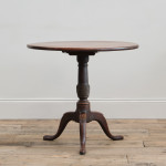 George III Mahogany Tilt Top Table