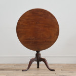 George III Mahogany Tilt Top Table