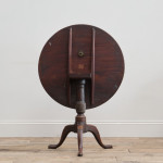 George III Mahogany Tilt Top Table