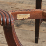 Pair of George III Heppelwhite Mahogany Carver Chairs