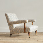 Early Howard and Sons Open Armchair