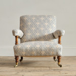 Early Howard and Sons Open Armchair