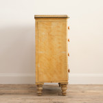 19th century Pine Chest of Drawers in Original Paint