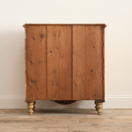 19th century Pine Chest of Drawers in Original Paint
