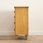 19th century Pine Chest of Drawers in Original Paint