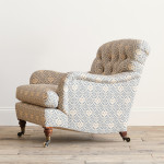 19th Century Howard and Sons Bridgewater Armchair