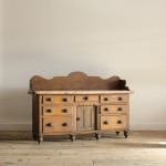 19th Century Kitchen Dresser in Original Paint