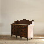 19th Century Kitchen Dresser in Original Paint