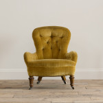 19th century Gillows Iron Back Armchair