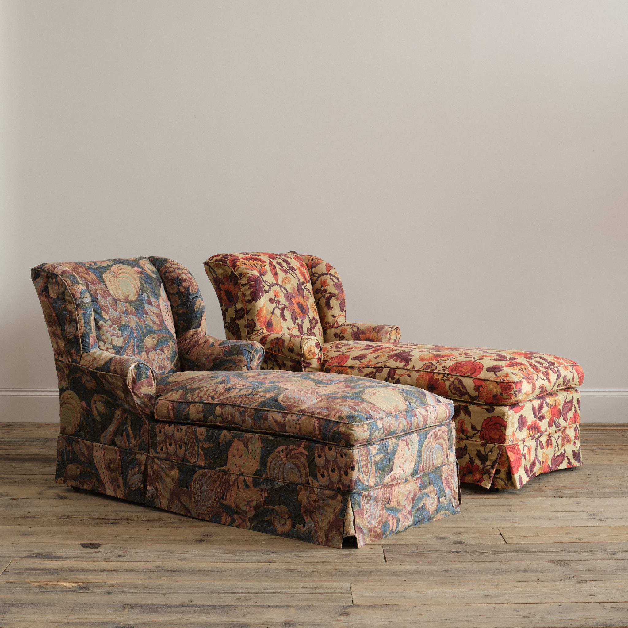 Pair of Howard and Sons Daybed