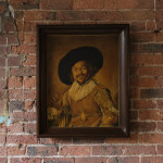 'The Merry Drinker' oil on canvas