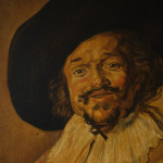 'The Merry Drinker' oil on canvas