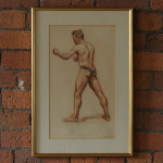 20th Century male nude study