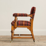 19th Century Gothic Revival Oak Armchair Attr Alfred Waterhouse