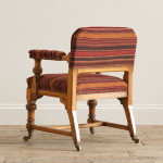 19th Century Gothic Revival Oak Armchair Attr Alfred Waterhouse
