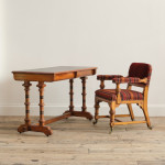 Marsh and Jones desk designed by Charles Bevan c1865