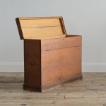 19th century pine plan box