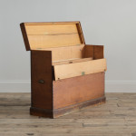 19th century pine plan box