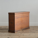 19th century pine plan box