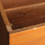19th century pine plan box