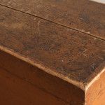 19th century pine plan box