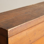 19th century pine plan box
