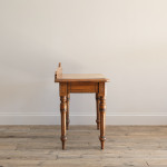 19th century gothic revival oak side table