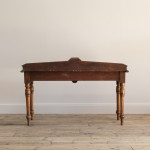 19th century gothic revival oak side table