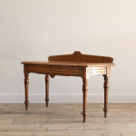 19th century gothic revival oak side table