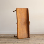 19th century gothic revival oak side table
