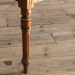 19th century gothic revival oak side table