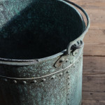 19th century Riveted Copper Bucket