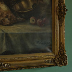 Large 19th century Dutch Still Life Dead Game painting