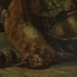 Large 19th century Dutch Still Life Dead Game painting