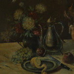 Large 19th century Dutch Still Life Dead Game painting