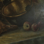 Large 19th century Dutch Still Life Dead Game painting