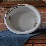 Large Enamel Bowl