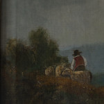19th Century Oil on canvas.