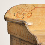 19th Century Pine Washstand Chest of Drawers in Original Paint