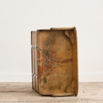 19th Century Pine Washstand Chest of Drawers in Original Paint