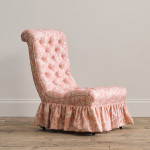 Mid 19th Century Gillows Slipper Chair