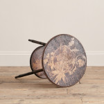 20th century Poker work 2 tier side table