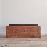 Mid 19th century oak refectory table