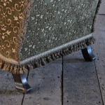 Antique deep seated country house armchair c1900