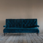 19th century Howard Style Open Arm Sofa c1870