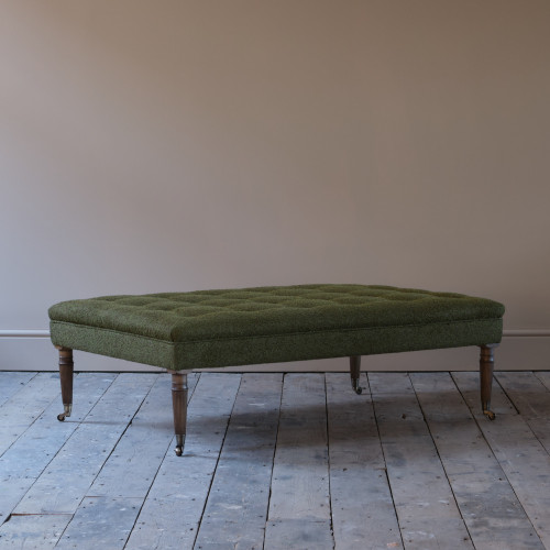 Large country house footstool coffee table