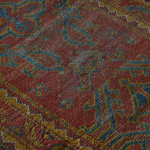 4 meter Country House Ushak Carpet c1900